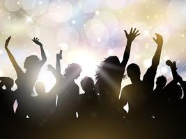 Party people background vector